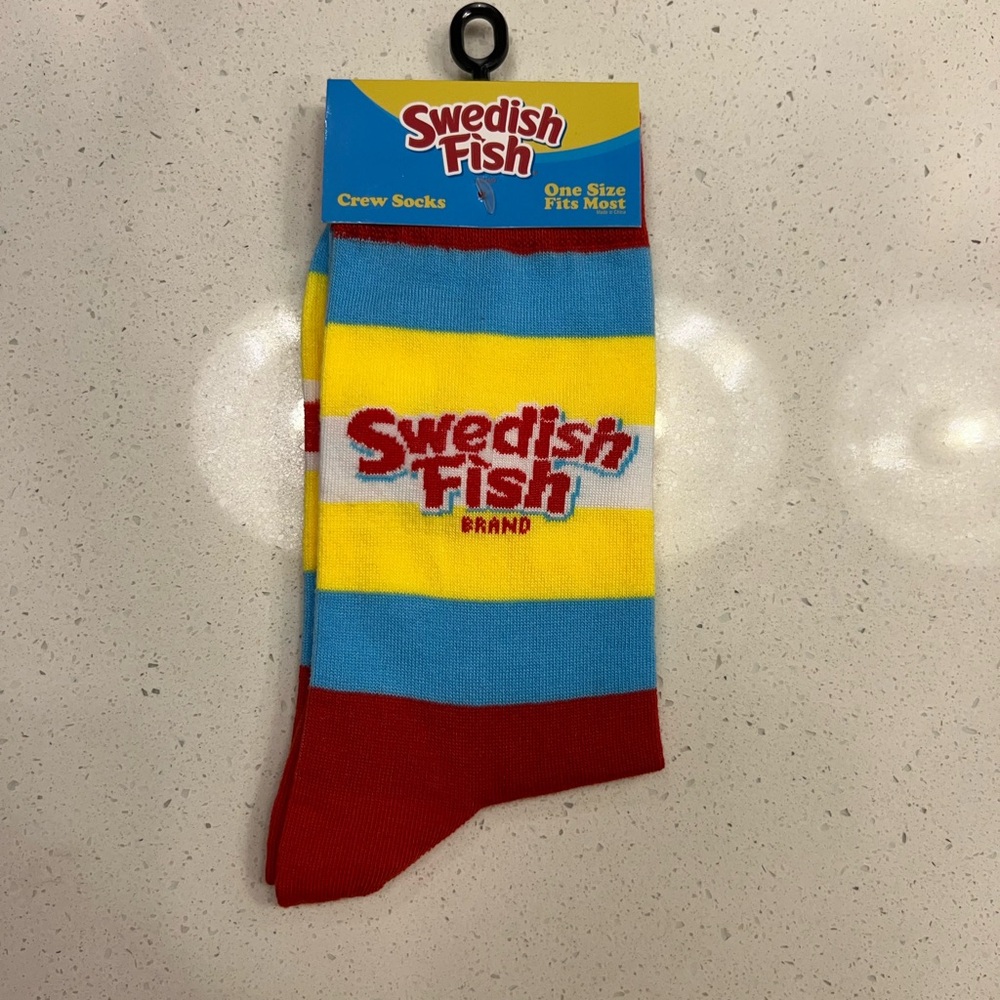 Swedish Fish Crew Socks - Multicolor